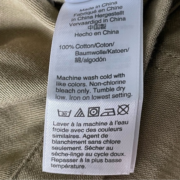 J. Crew Tan Cotton Full Zip Snap Up Military Jacket - 47235 - Picture 13 of 15